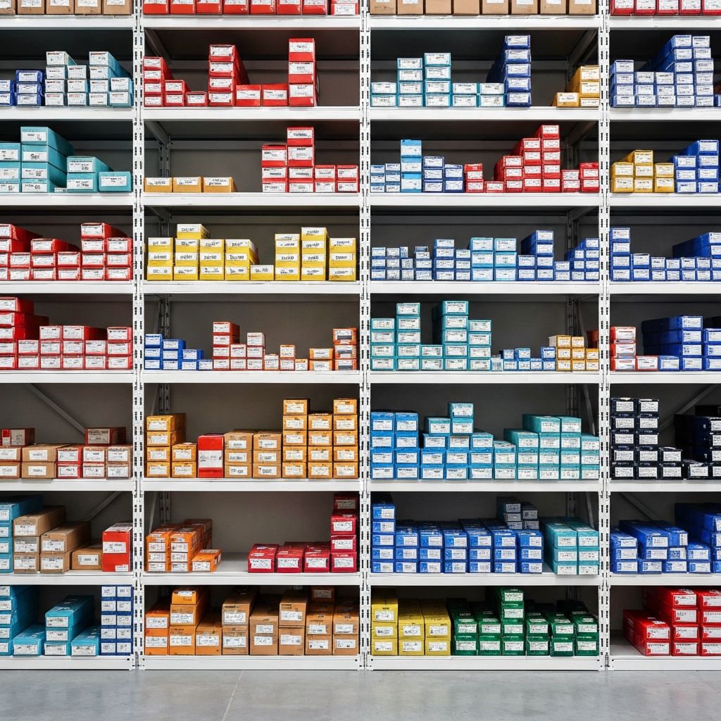 Auto parts warehouse